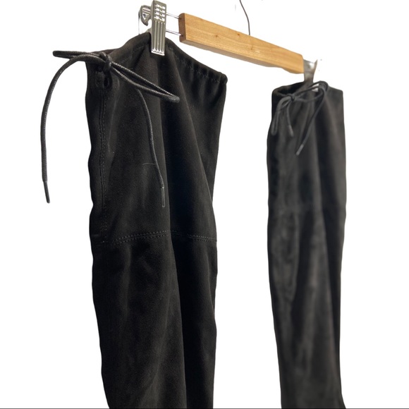 Charles David Gunter Over the Knee Suede Boots Size 9 WIDE CALF - Picture 7 of 12